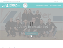 Tablet Screenshot of pfirter.ch